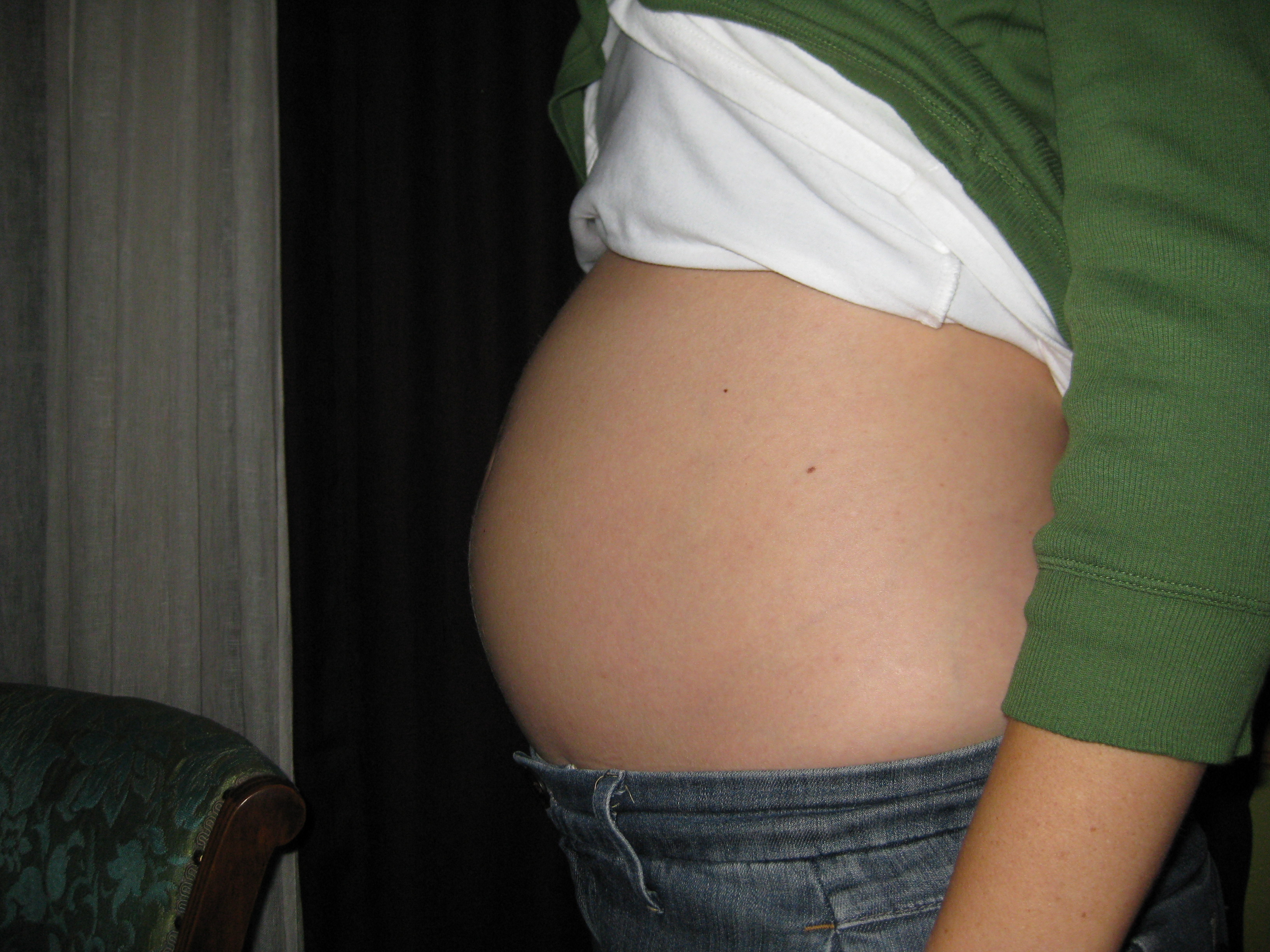 В 18 недель беременности какой живот фото